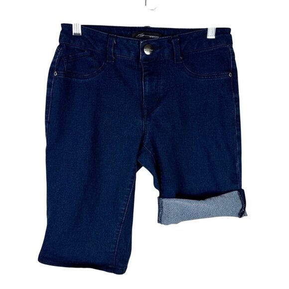 AG Denim Women's 6 Stretch Denim Shorts Blue EUC - Picture 2 of 12